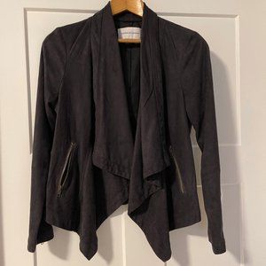 cupcakes & cashmere Black Draped Jacket
